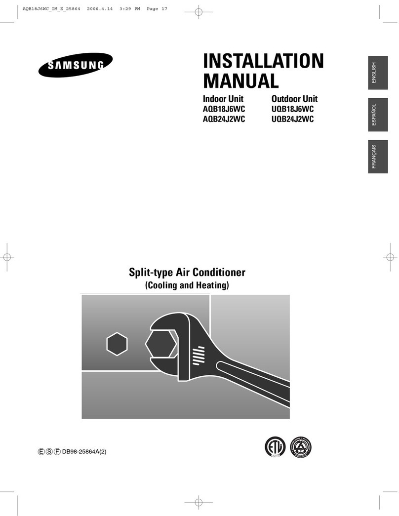 Samsung AQB18J6WC User manual