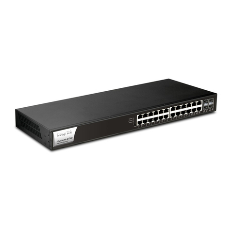 Draytek VigorSwitch G1260 User manual