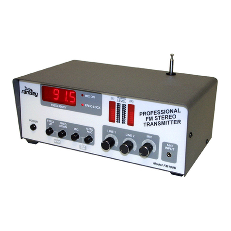 Ramsey Electronics FM100B User manual