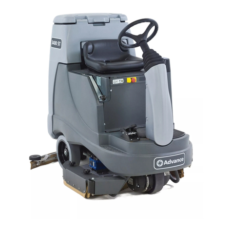 Nilfisk-Advance Advenger 2800ST Quick start service manual