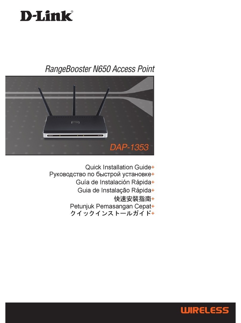 D-Link Rangebooster N 650 Access Point DAP-1353 User manual D-Link Rangebooster N 650 Access Point DAP-1353 User manual