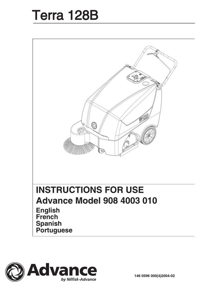Nilfisk-Advance Terra 128B User manual