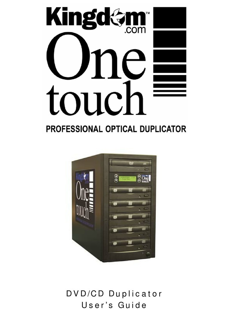 KINGDOM One touch User manual