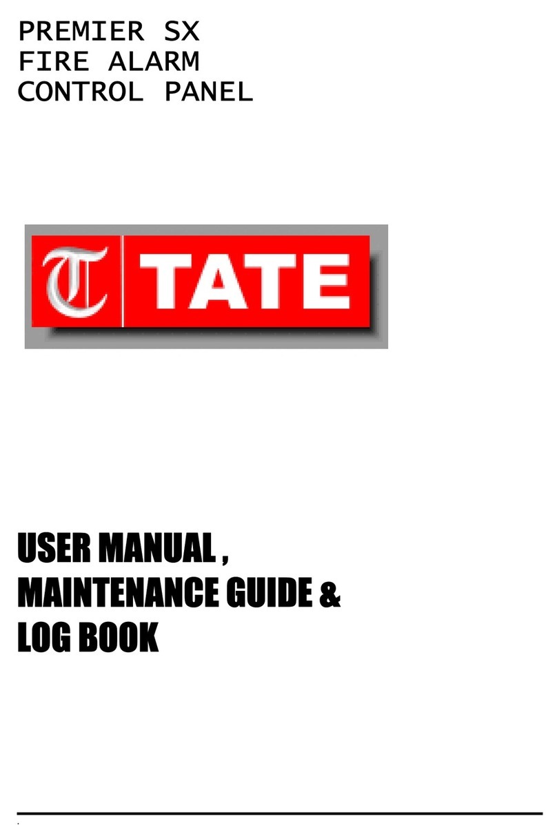 Tate Premier SX user manual