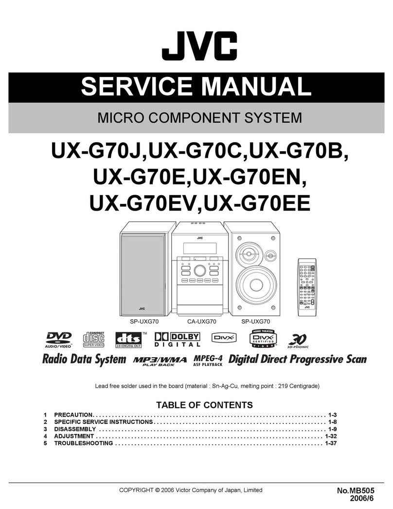 JVC UX-G70J User manual