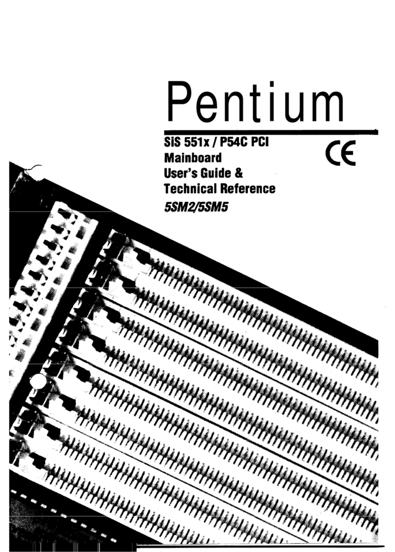 SOYO Pentium SiS 551x Use and care manual