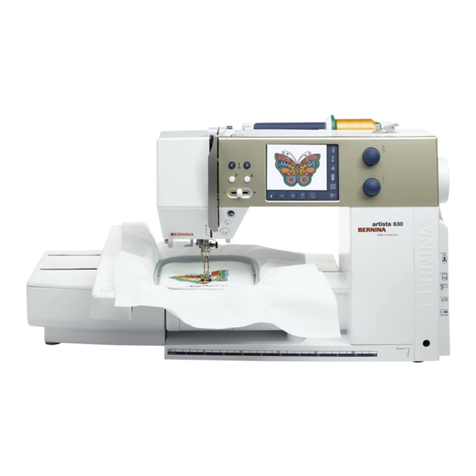 Bernina aurora Embroidery Machine User manual Bernina aurora Embroidery Machine User manual