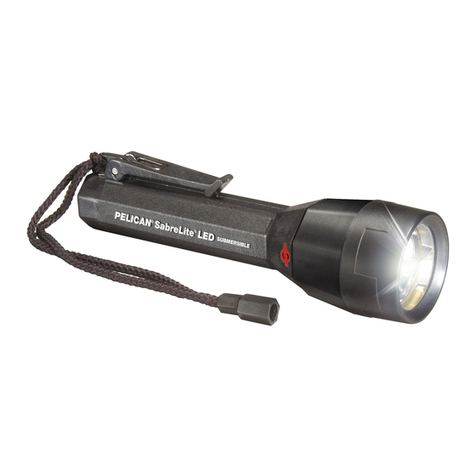 Pelican SabreLite 2020 Recoil LED operating instructions