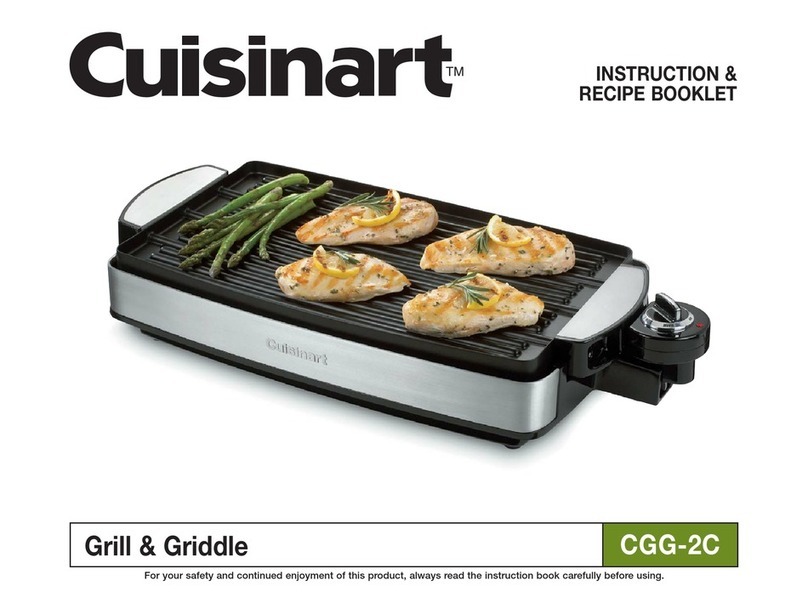 Cuisinart CGG-2C Operational manual Cuisinart CGG-2C Operational manual