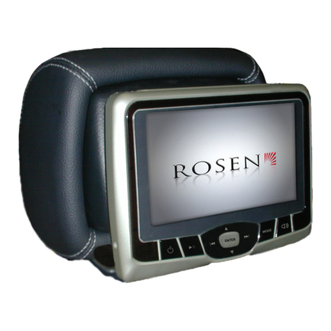 Rosen AV7700 User manual