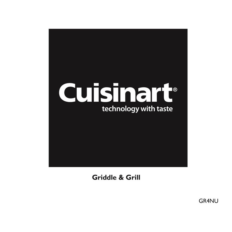 Cuisinart GR4NU Instruction book