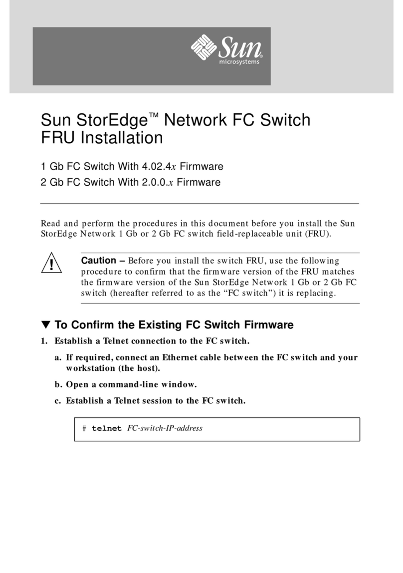 Sun Microsystems Sun StorEdge User manual