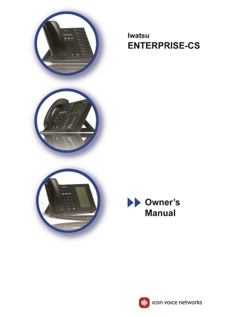 Iwatsu ENTERPROSE-CS owner's manual