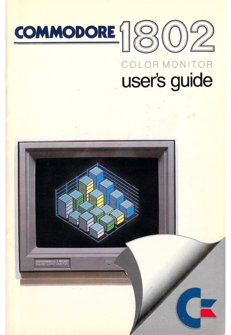 Commodore 1802 User manual Commodore 1802 User manual