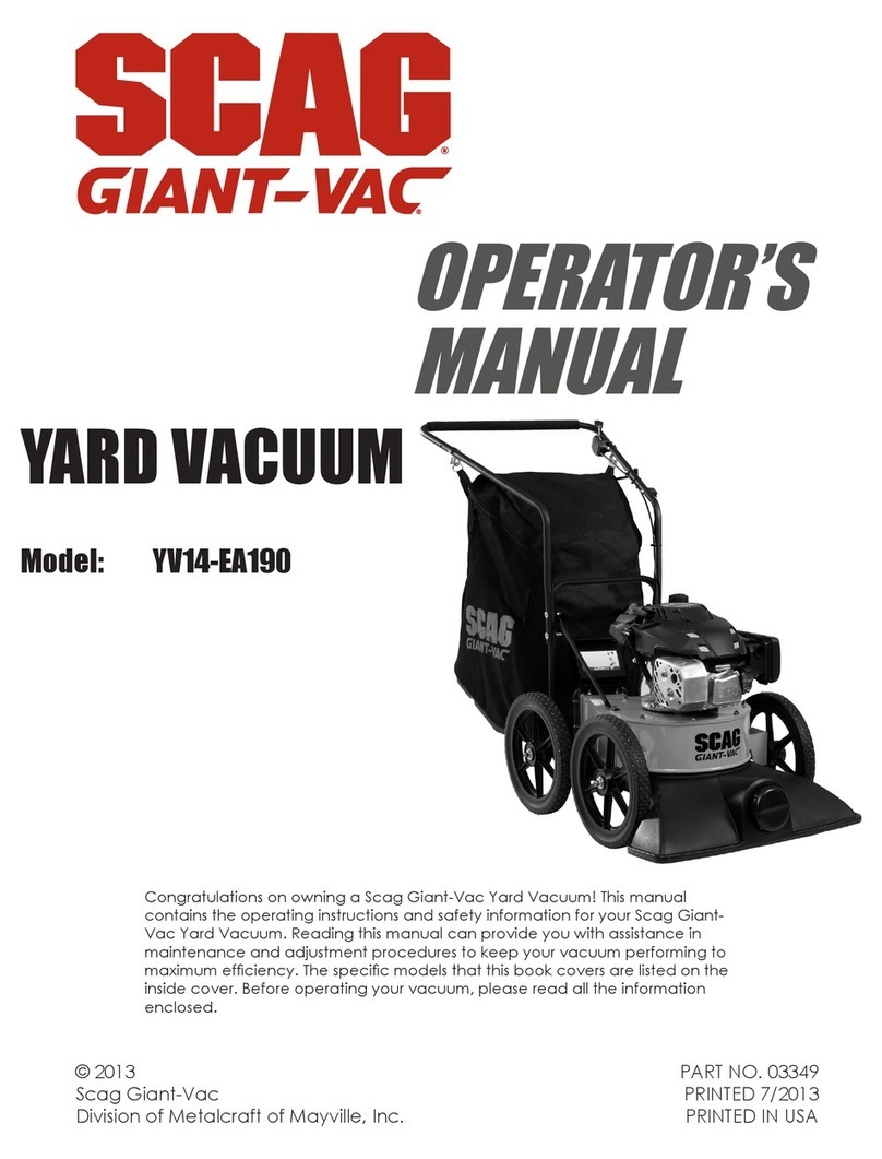 SCAC YV14-EA190 Operator's manual