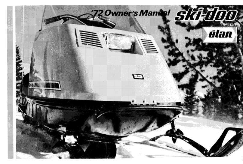 Ski-Doo 1972 Elan User manual