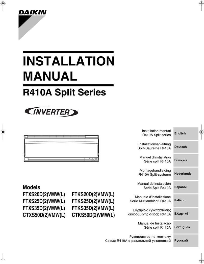 Daikin FTXS20DVMW User manual