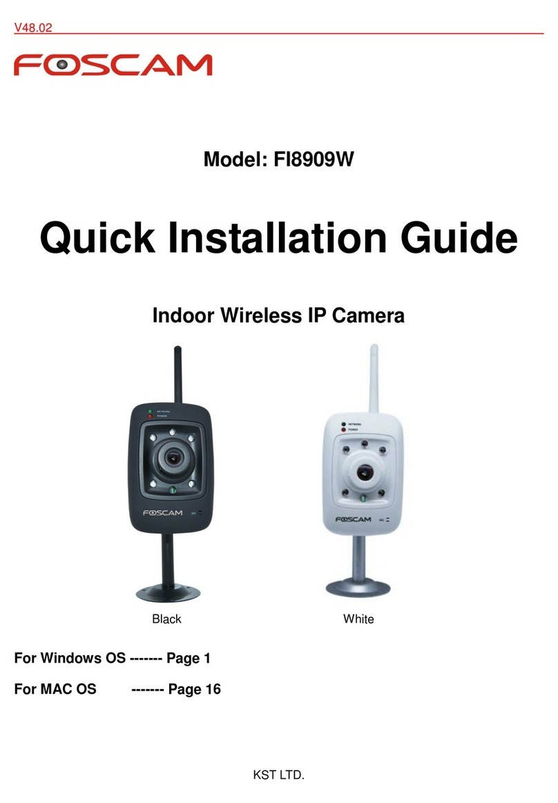 Foscam FI8909W Quick installation guide