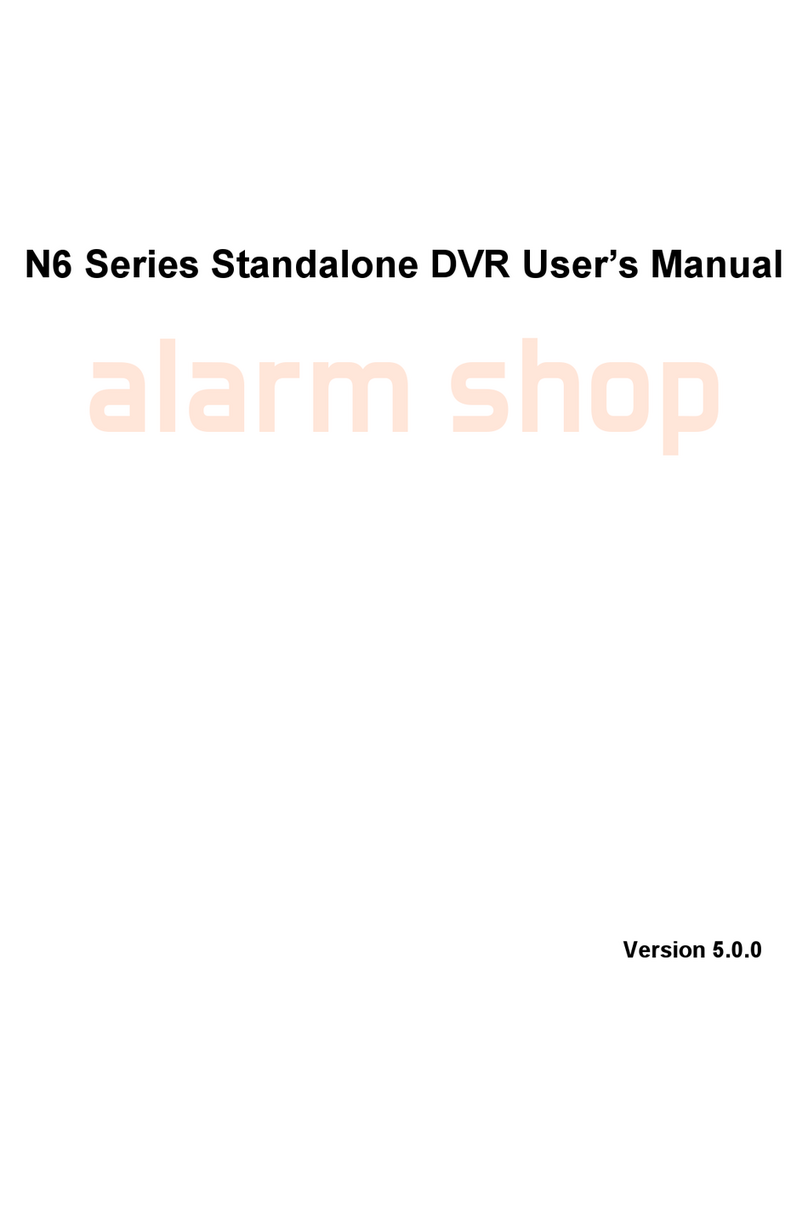 Alarm N6 Series User manual