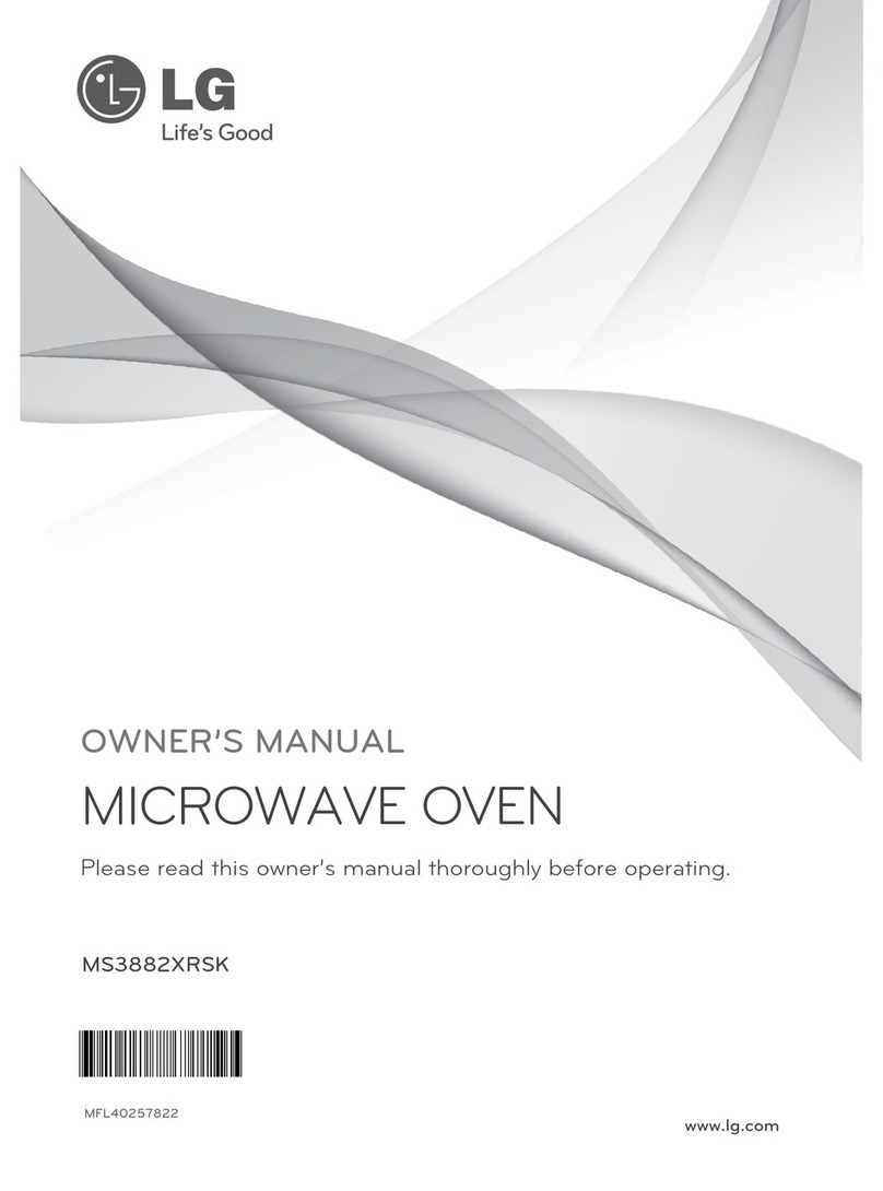 LG MS3882XRSK User manual