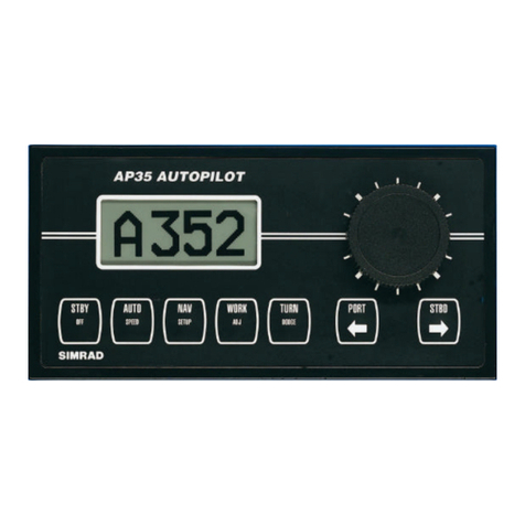 Simrad AP35 User manual Simrad AP35 User manual
