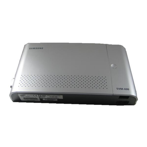 Samsung SVM-400 user manual