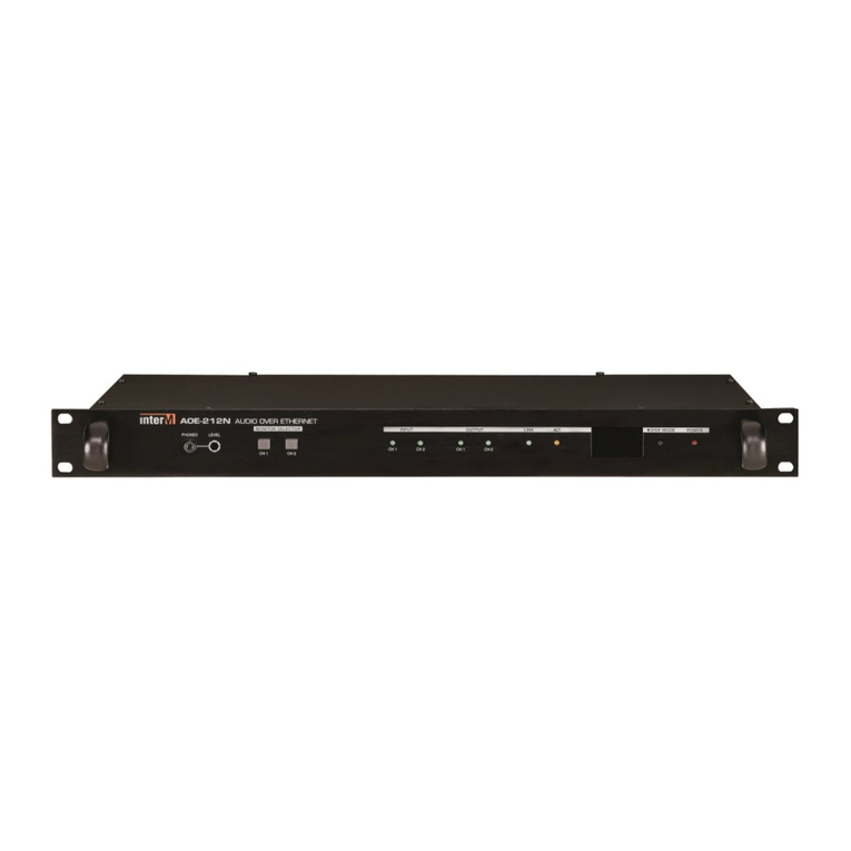 Inter-m AOE-212N User manual