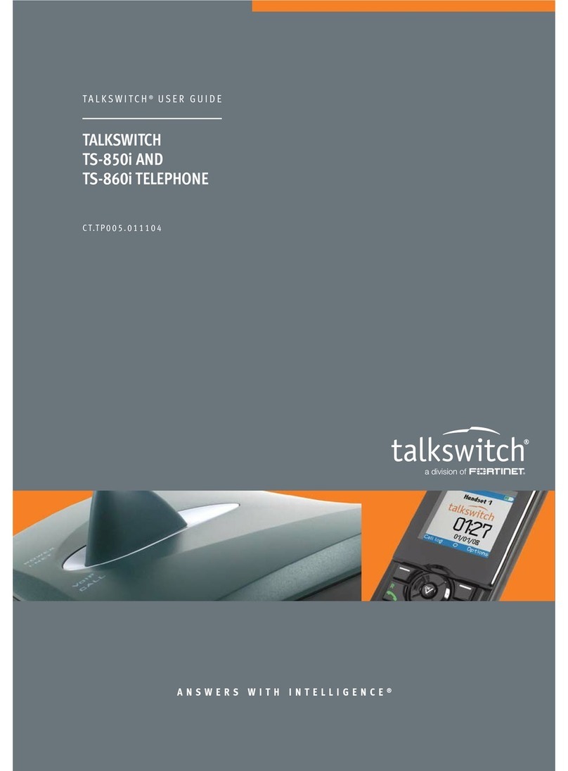 Talkswitch TS-860i user guide