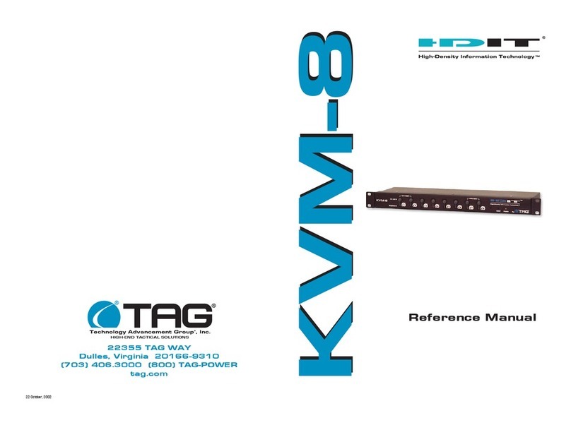 TAG KVM-8 Reference manual