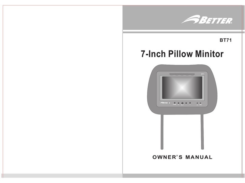Better BT71 owner's manual