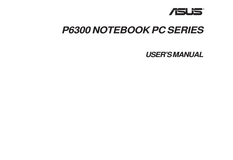 Asus P6300 Series User manual