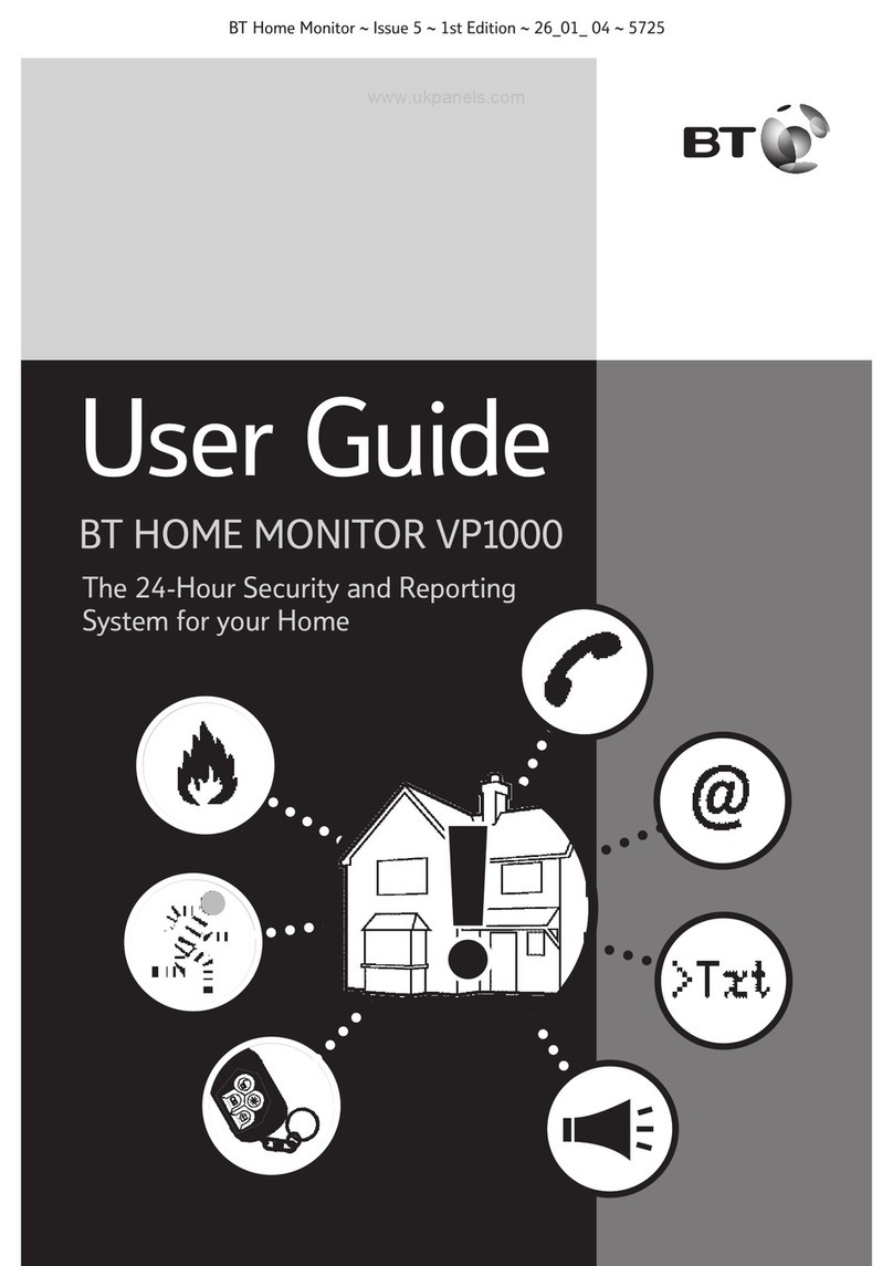 BT Home Monitor VP1000 user guide
