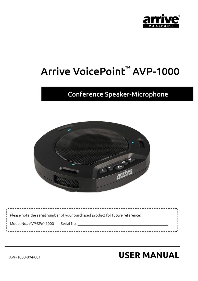Arrive VoicePoint AVP-1000 user manual