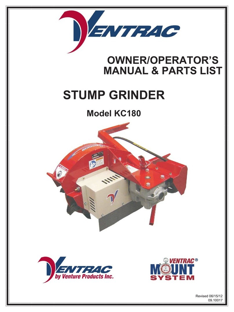 Ventrac KC180 Owner/operator's manual & parts list