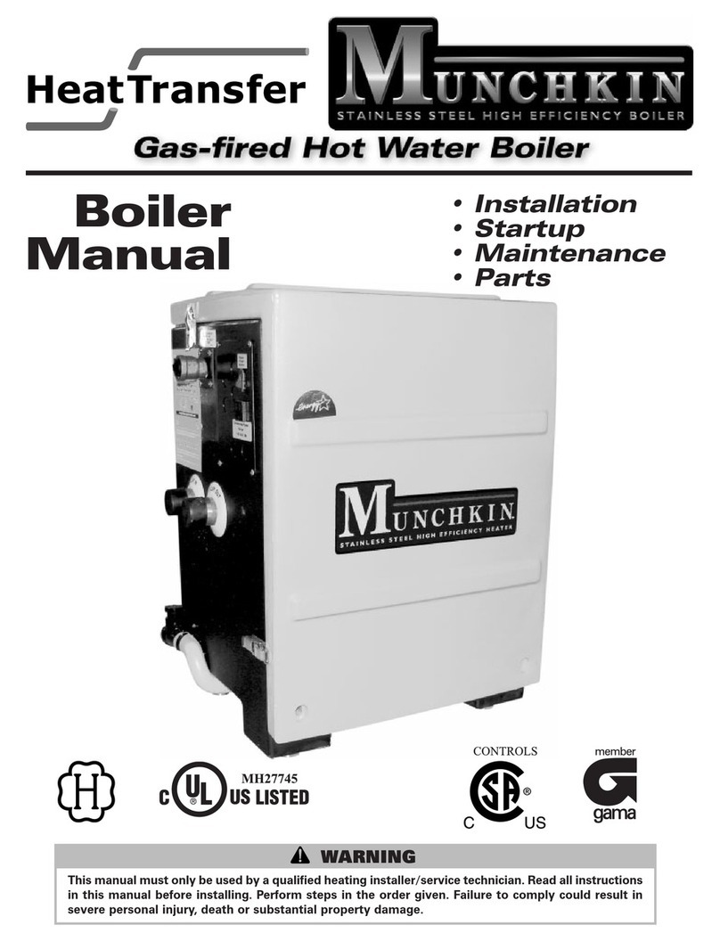 Munchkin Gas-Fired Hot Water Boiler manual
