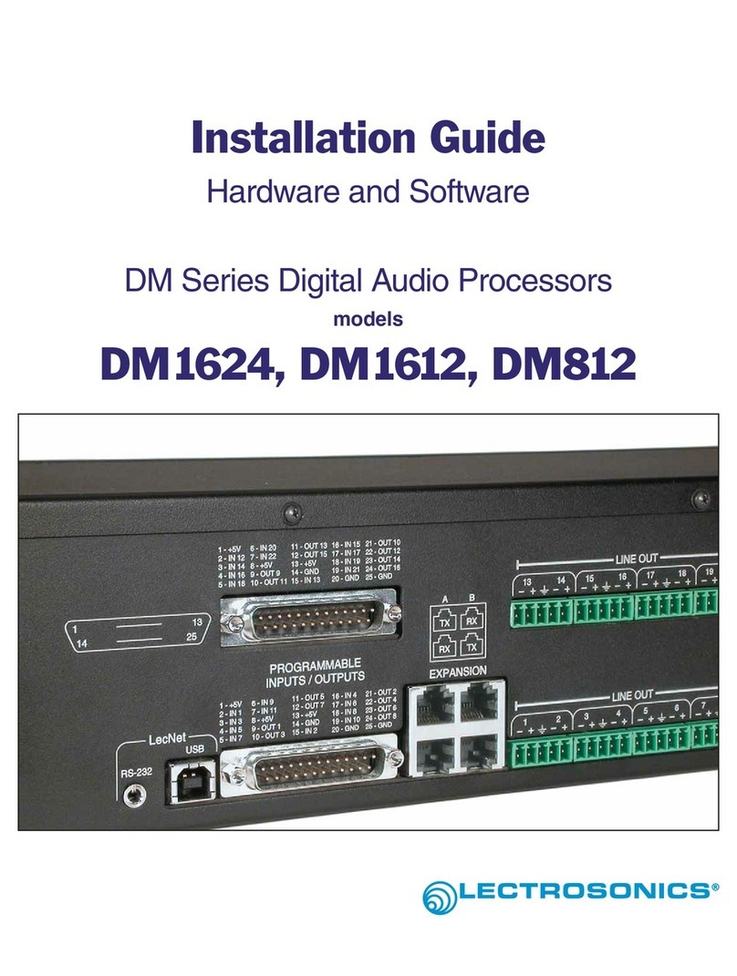 Lectrosonics DM1624 installation guide