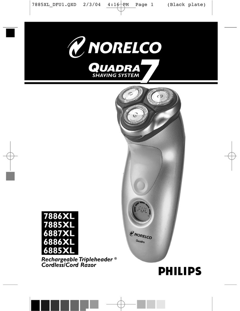 Philips Norelco 7886XL manual