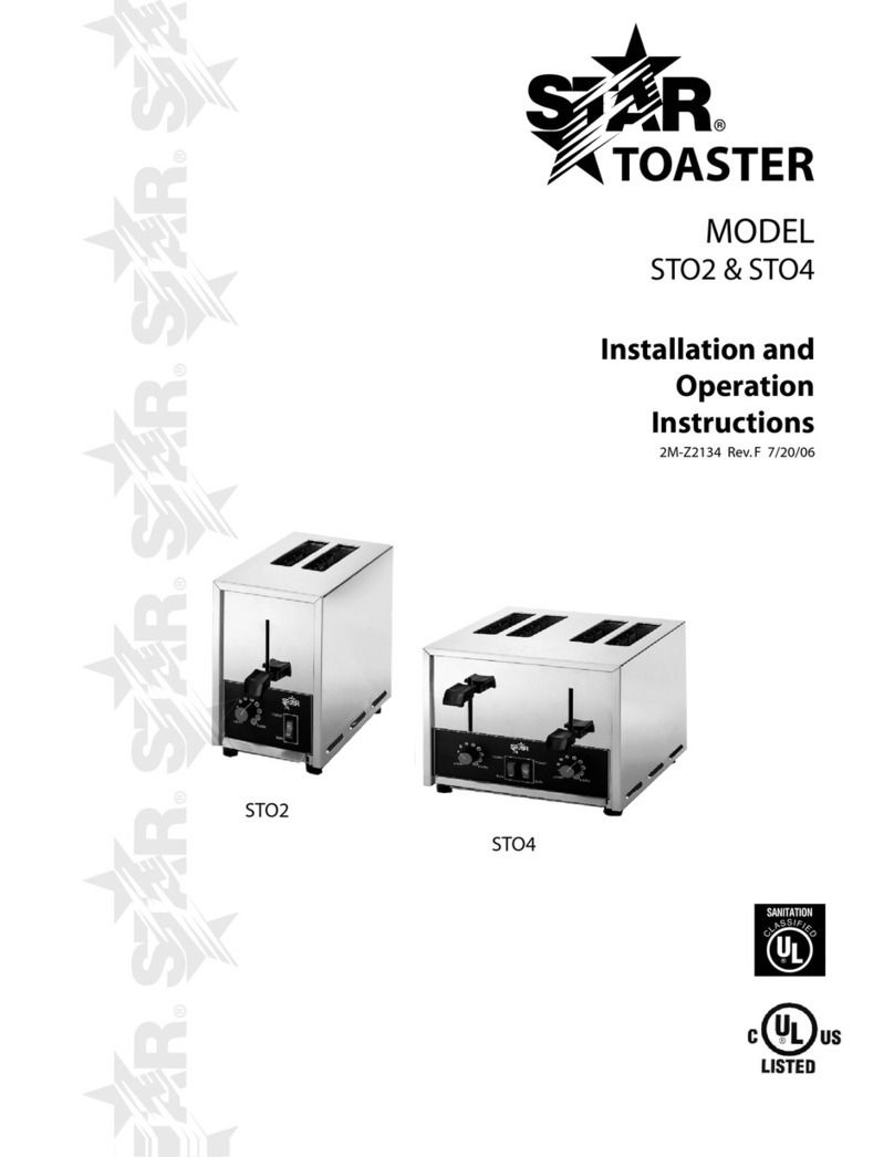 Star Manufacturing STO2 Installation and operation instructions