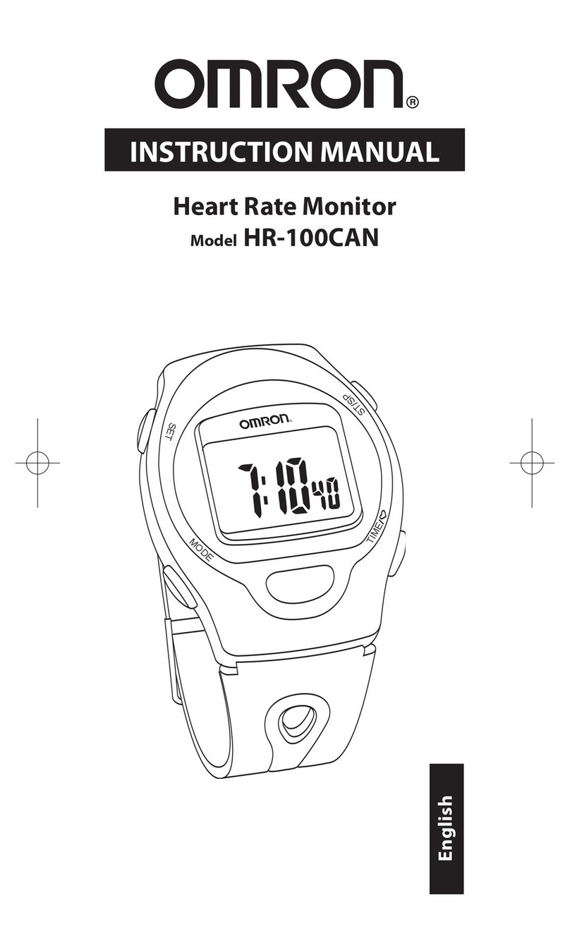 Omron HR-100CAN instruction manual
