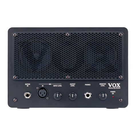 Vox JamVOX User manual