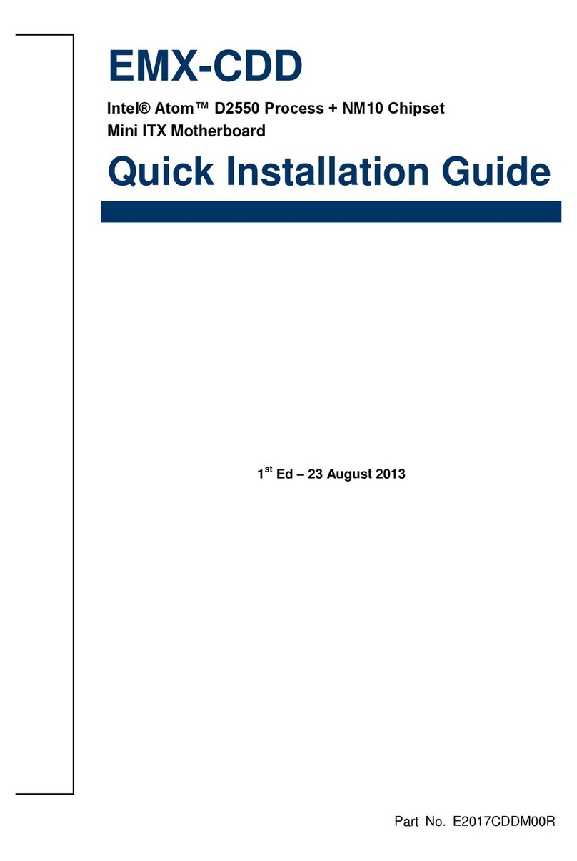 Avalue Technology EMX-CDD User manual