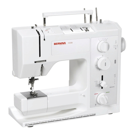 Bernina Sewing Machine User manual