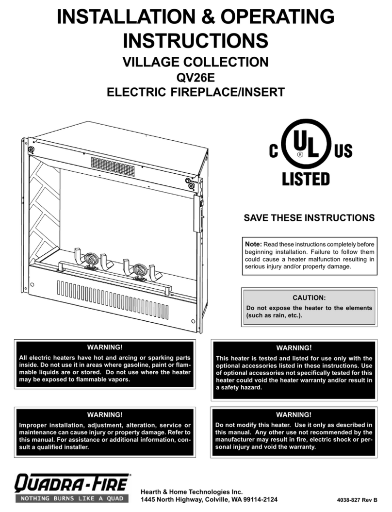 Quadra-Fire VILLAGE COLLECTION Manual Quadra-Fire VILLAGE COLLECTION Manual