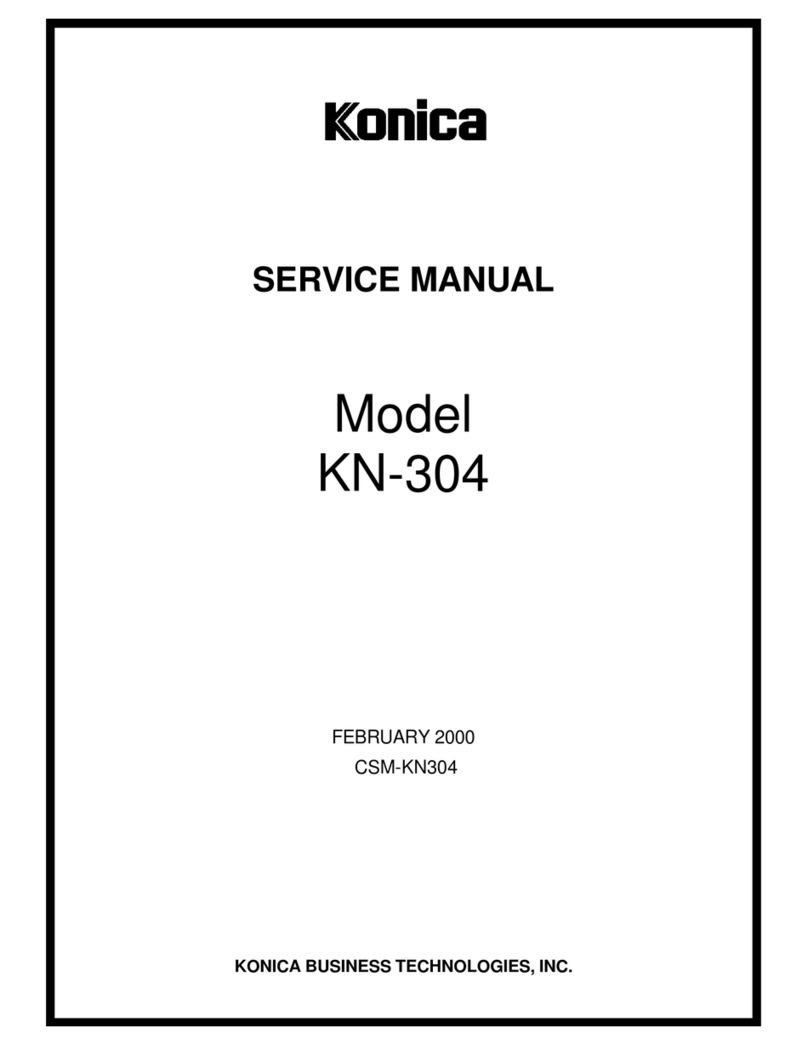 Konica Minolta KN-304 User manual
