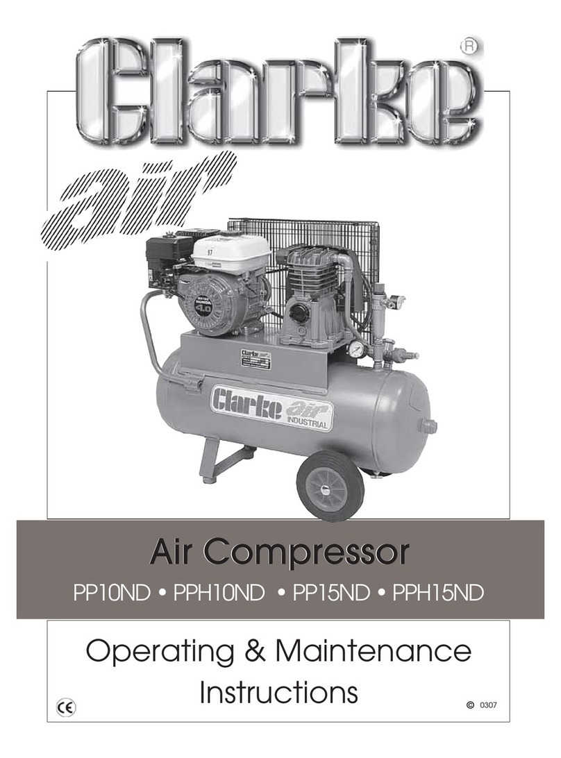 Clarke PP10ND Installation and operation manual Clarke PP10ND Installation and operation manual
