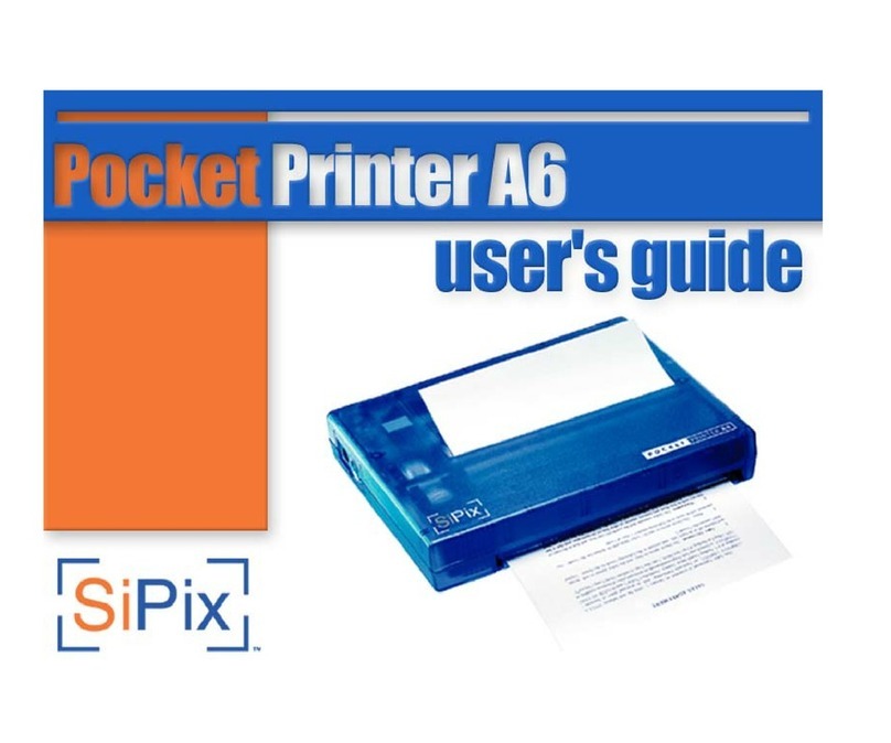 SiPix POCKET PRINTER A6 user guide