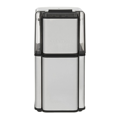 Cuisinart Grind Central DCG-12BCCN Instruction booklet Cuisinart Grind Central DCG-12BCCN Instruction booklet
