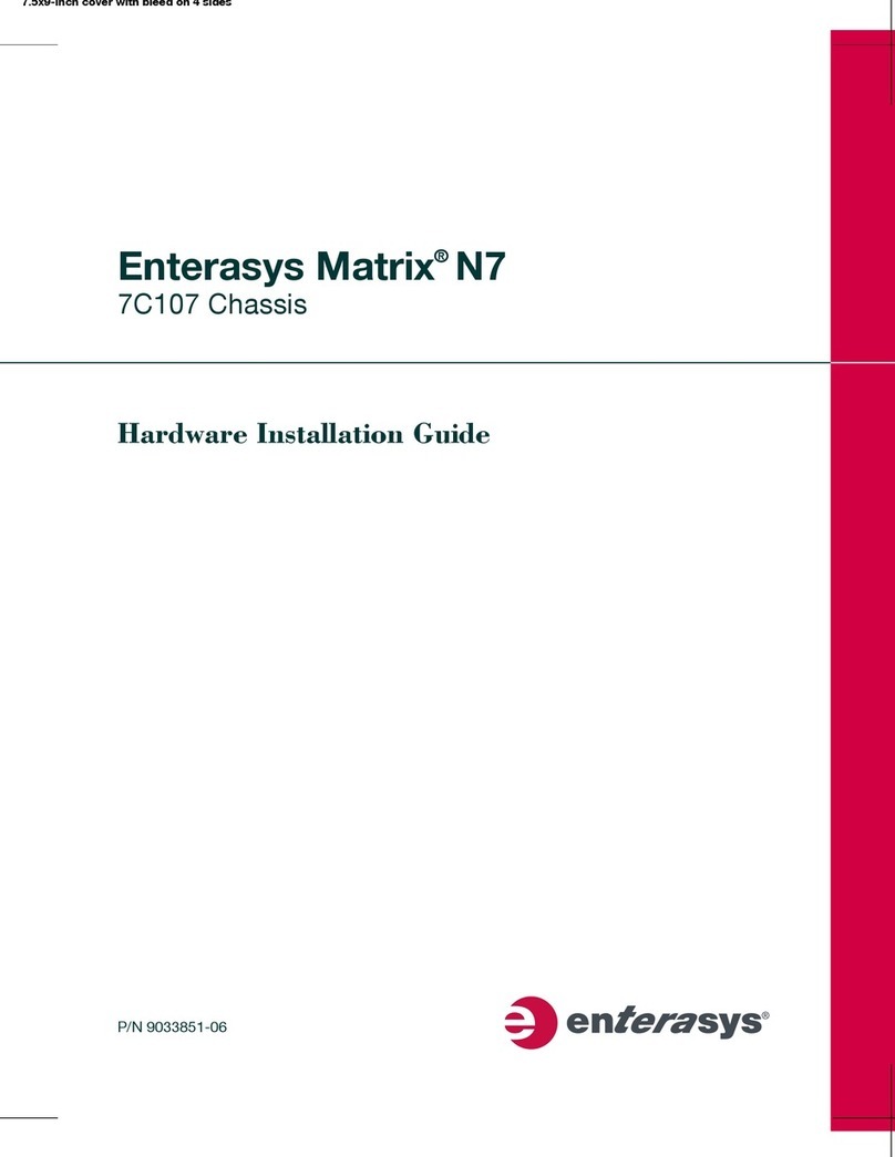 Enterasys Matrix N7 7C107 Hardware installation guide
