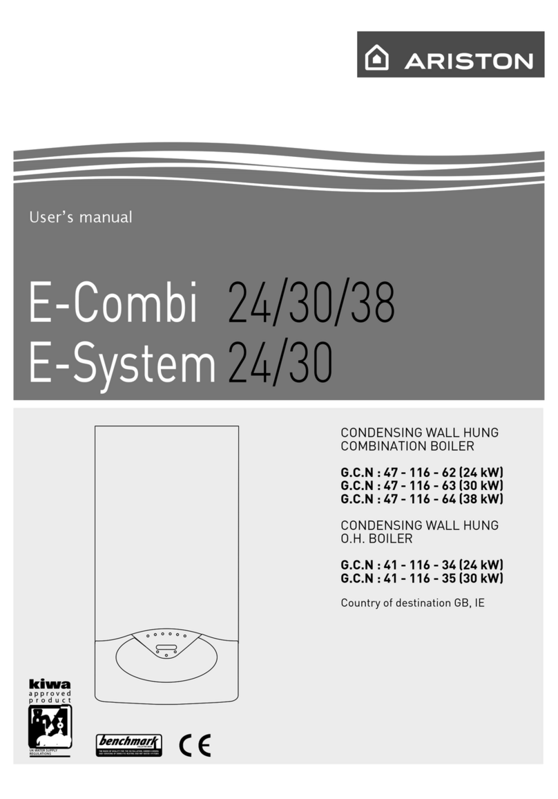 Ariston E-Combi 24 User manual
