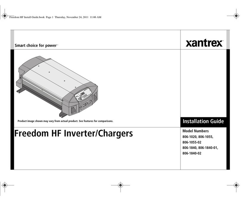 Xanter 806-1020 installation guide